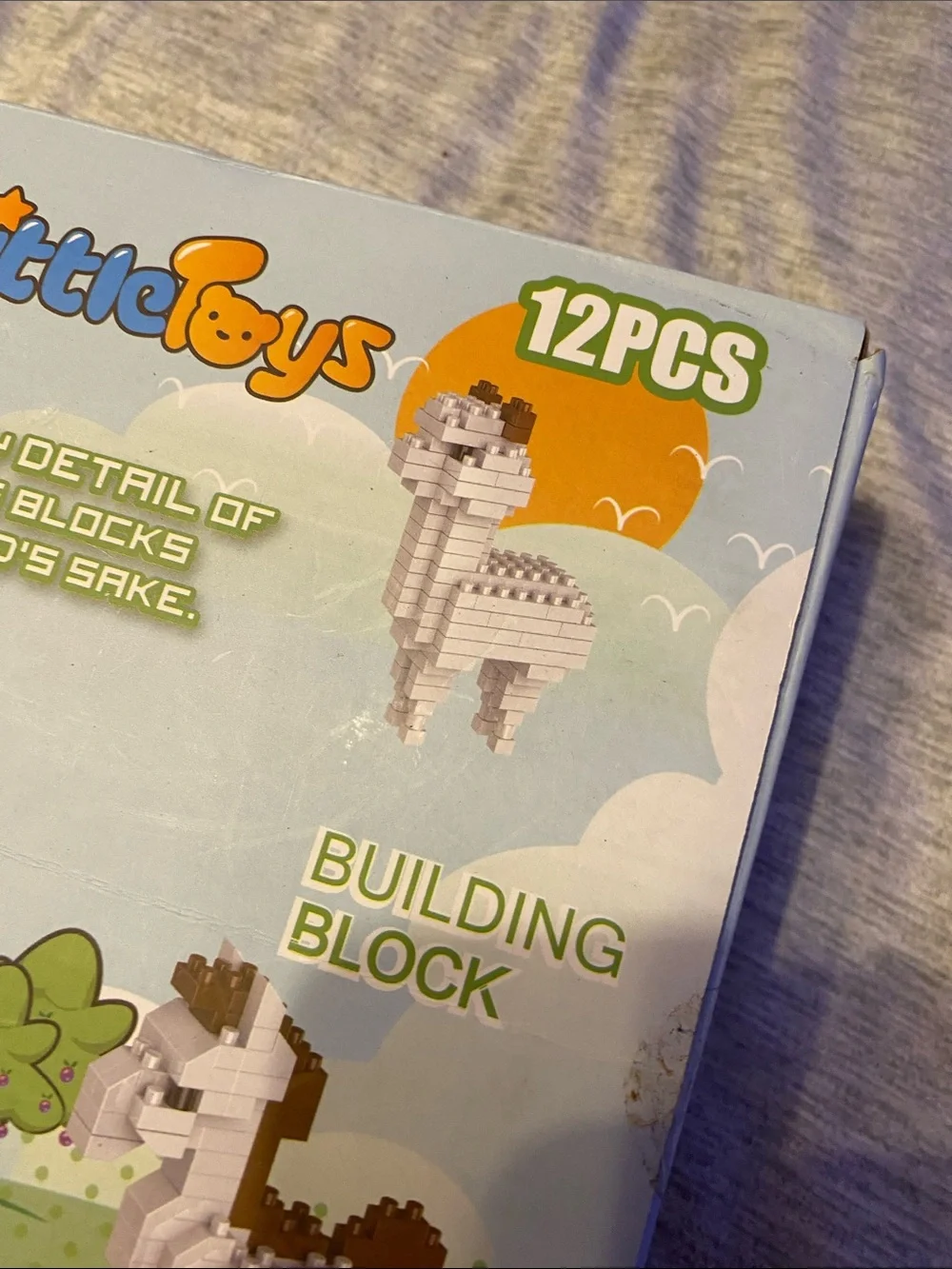 Fun Little Toys Building Blocks 12 Individual Boxes Included Inside NEW